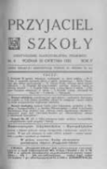 Przyjaciel Szkoły. 1926 R.5 nr8
