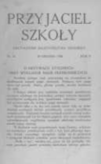Przyjaciel Szkoły. 1926 R.5 nr20