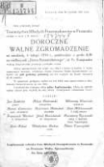 59 Sprawozdanie z działalności Towarzystwa Młodych Przemysłowc&oacute;w w Poznaniu (Towarzystwo zarejestrowane) za rok 1933