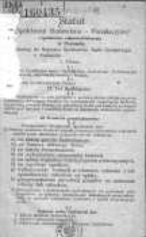 Statut Sp&oacute;łdzielni Budowlano-Parcelacyjnej z ograniczoną odpowiedzialnością w Poznaniu