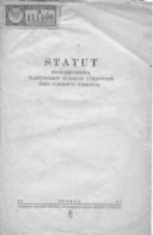 Statut Stowarzyszenia Plantator&oacute;w Burak&oacute;w Cukrowych przy Cukrowni Września