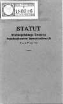Statut Wielkopolskiego Związku Przedsiębiorstw Samochodowych w Poznaniu