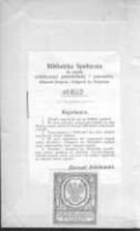 Sprawozdania Towarzystw Młodzieży Kupieckiej należących do Zjednoczenia Młodzieży Kupieckiej w Poznaniu za czas od 1-go stycznia 1908 do 31-go grudnia 1908 R.2