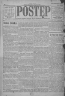 Postęp: pismo codzienne dla rodzin polskich 1922.01.01 R.33 Nr1