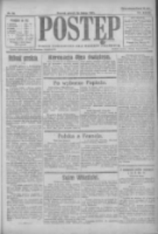 Postęp: pismo codzienne dla rodzin polskich 1922.02.14 R.33 Nr36