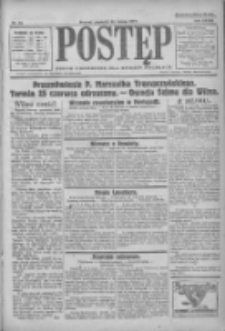 Postęp: pismo codzienne dla rodzin polskich 1922.02.23 R.33 Nr44