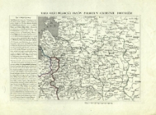 Karta części p&oacute;łnocnej kraj&oacute;w polskich w cesarstwie rosyjskiem