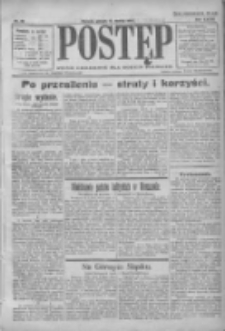 Postęp: pismo codzienne dla rodzin polskich 1922.03.14 R.33 Nr58