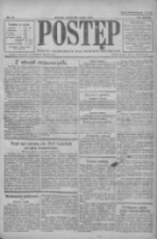 Postęp: pismo codzienne dla rodzin polskich 1922.03.25 R.33 Nr68