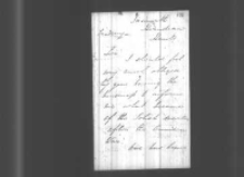 H. Clarke do Władysława Zamoyskiego