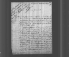 Antoni Czechowicz do Władysława Zamoyskiego. Paryż 13 IX 1856 r.