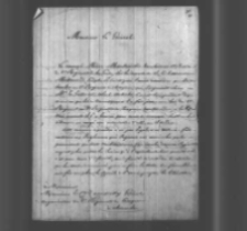 Ismail pasza Mouchir do Władysława Zamoyskiego. List z maja 1855 r.