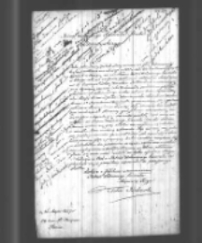 Feliks Jankowski do Władysława Zamoyskiego. Paryż 26 V 1857 r.