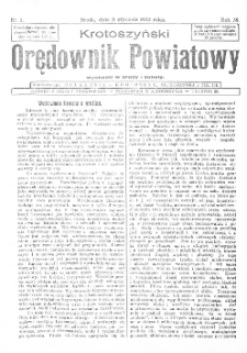 Krotoszyński Orędownik Powiatowy 1933.01.11 R.58 Nr3