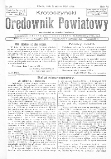 Krotoszyński Orędownik Powiatowy 1933.03.11 R.58 Nr20
