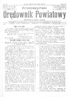 Krotoszyński Orędownik Powiatowy 1933.04.12 R.58 Nr29