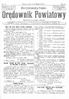 Krotoszyński Orędownik Powiatowy 1933.04.15 R.58 Nr30