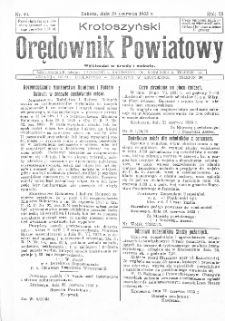 Krotoszyński Orędownik Powiatowy 1933.06.24 R.58 Nr49