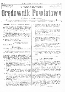 Krotoszyński Orędownik Powiatowy 1933.09.27 R.58 Nr76