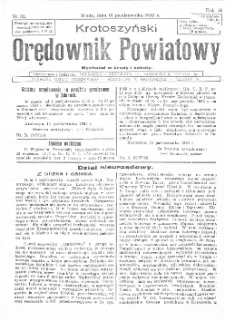 Krotoszyński Orędownik Powiatowy 1933.10.18 R.58 Nr82