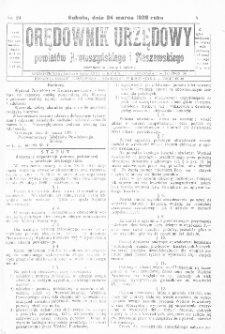 Orędownik Urzędowy Powiatów Krotoszyńskiego i Pleszewskiego 1928.03.24 R.55 Nr24