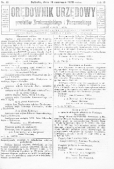 Orędownik Urzędowy Powiatów Krotoszyńskiego i Pleszewskiego 1928.06.16 R.55 Nr48