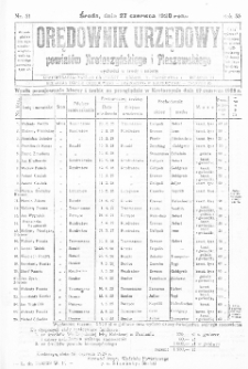 Orędownik Urzędowy Powiat&oacute;w Krotoszyńskiego i Pleszewskiego 1928.06.27 R.55 Nr51
