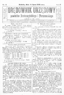 Orędownik Urzędowy Powiatów Krotoszyńskiego i Pleszewskiego 1928.07.14 R.55 Nr56