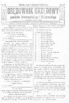 Orędownik Urzędowy Powiatów Krotoszyńskiego i Pleszewskiego 1928.08.01 R.55 Nr61