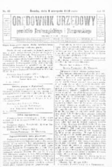 Orędownik Urzędowy Powiatów Krotoszyńskiego i Pleszewskiego 1928.08.08 R.55 Nr63
