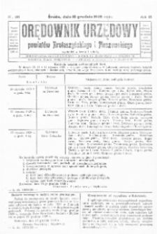 Orędownik Urzędowy Powiat&oacute;w Krotoszyńskiego i Pleszewskiego 1928.12.19 R.55 Nr101