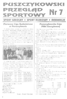 Puszczykowski Przegląd Sportowy Nr7