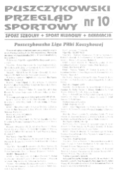Puszczykowski Przegląd Sportowy Nr10