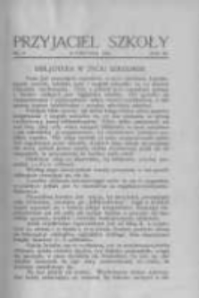 Przyjaciel Szkoły. 1933 R.12 nr8