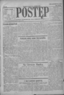 Postęp: pismo codzienne dla rodzin polskich 1922.04.13 R.33 Nr84