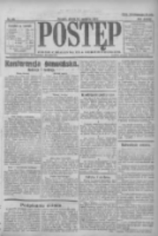 Postęp: pismo codzienne dla rodzin polskich 1922.04.14 R.33 Nr85