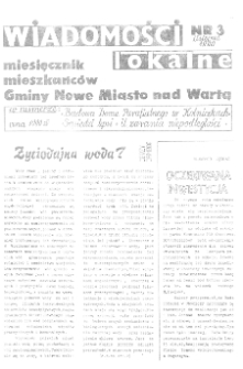 Wiadomości Lokalne 1990 Nr3