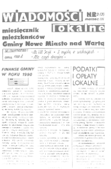 Wiadomości Lokalne 1991 R.2 Nr3(7)