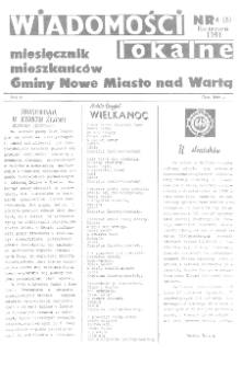 Wiadomości Lokalne 1991 Nr4(8)