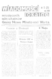 Wiadomości Lokalne 1992 R.3 Nr5(21)
