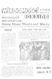 Wiadomości Lokalne 1992 R.3 Nr7-8(23-24)
