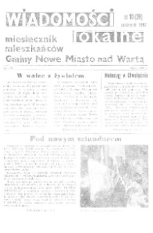 Wiadomości Lokalne 1992 R.3 Nr10(26)
