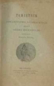 Pamiętnik Towarzystwa Literackiego Imienia Adama Mickiewicza. 1887 R.1
