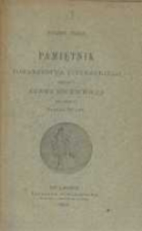Pamiętnik Towarzystwa Literackiego Imienia Adama Mickiewicza. 1890 R.4