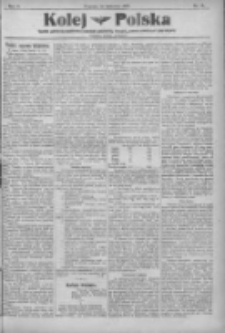 Kolej Polska: tygodnik poświęcony zagadnieniom i rozwojowi polskich dróg żelaznych, sprawom zawodowym i życiu kolejarzy: bezplatny dodatek do "Postępu" 1922.04.28 R.2 Nr14