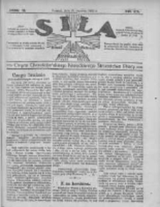 Siła: organ Chrześcijańskiego Narodowego Stronnictwa Pracy 1922.06.15 R.2 Nr23