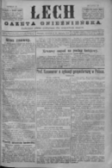 Lech. Gazeta Gnieźnieńska: codzienne pismo polityczne dla wszystkich stanów 1926.01.14 R.28 Nr10