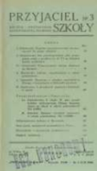 Przyjaciel Szkoły. 1939 R.18 nr3