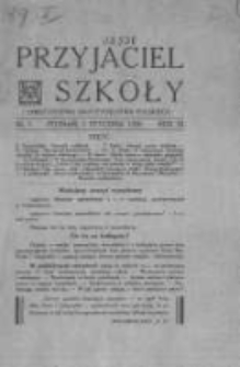 Przyjaciel Szkoły. 1930 R.9 nr1