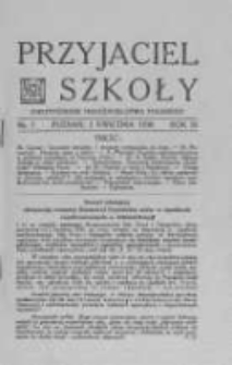 Przyjaciel Szkoły. 1930 R.9 nr7